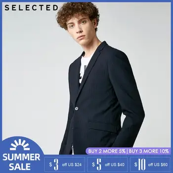 

SELECTED Men's Wool Stripe Blazer Coat Jacket Suit | 418372509