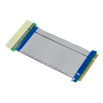 

high quality 32 Bit Flexible PCI Riser Card Extender Flex Extension Ribbon Cable 190mm Advanced Cable And Adapter