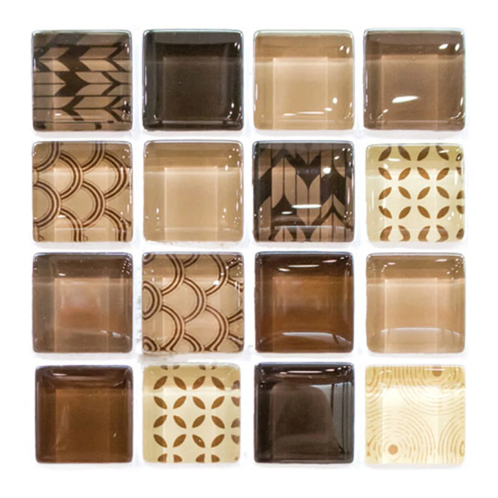 

18pcs 10x10cm Mosaic Wall Tile DIY Kitchen Bathroom Home Wall Sticker Vinyl 3D Peel Stick Self Adhesive Backsplash Wall Stickers