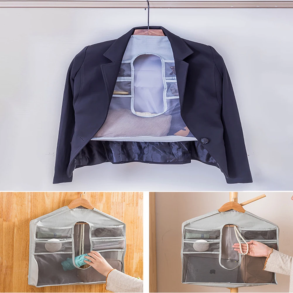 

Home Accessories Storage Bag Hanging Wardrobe Closet Storage Oxford Cloth Bag Foldable