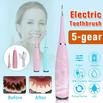 

200mA Electric Sonic Dental Scaler Tooth Calculus Remover Tooth Stains Tartar Tool Dentist Whiten Teeth Health