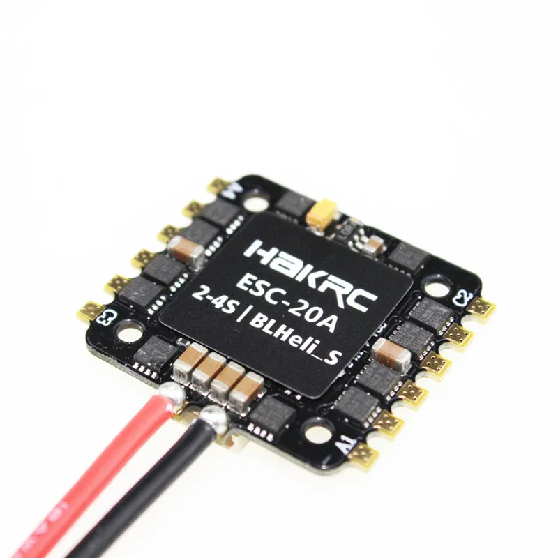 Hakrc 20*20 мм 15A/20A Blheli_S BB2 2 4S Dshot 4 в 1 ESC для RC Racer Quadcopter Drone двигатель FPV запасные части