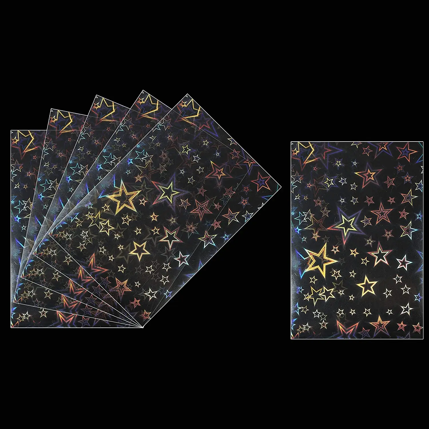 100pcs/lot  57x87mm Big Star Small Cards Transparent Laser Clear Sleeves Korea Idol Photo Protector Trading Cards Shield Cover 50pcs lot laser flashing point pattern card sleeves for ygo korea idol photo holographic protector trading cards shield cover