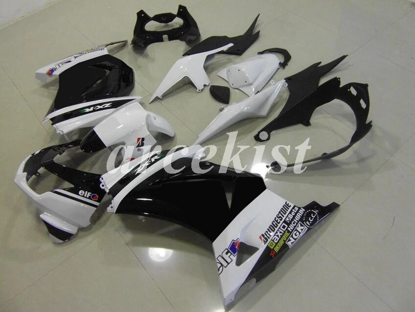 Топ литья под давлением ABS Обтекатели наборы подходят для Kawasaki ninja250 2008- EX250 ZX250R 08 09 10 11 12 13 14 холодный фиолетовый
