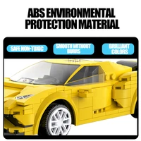 Cada City APP Programming Remote control Sports Car Model Building Blocks RC Racing Car Bricks Gifts Toys for children 3