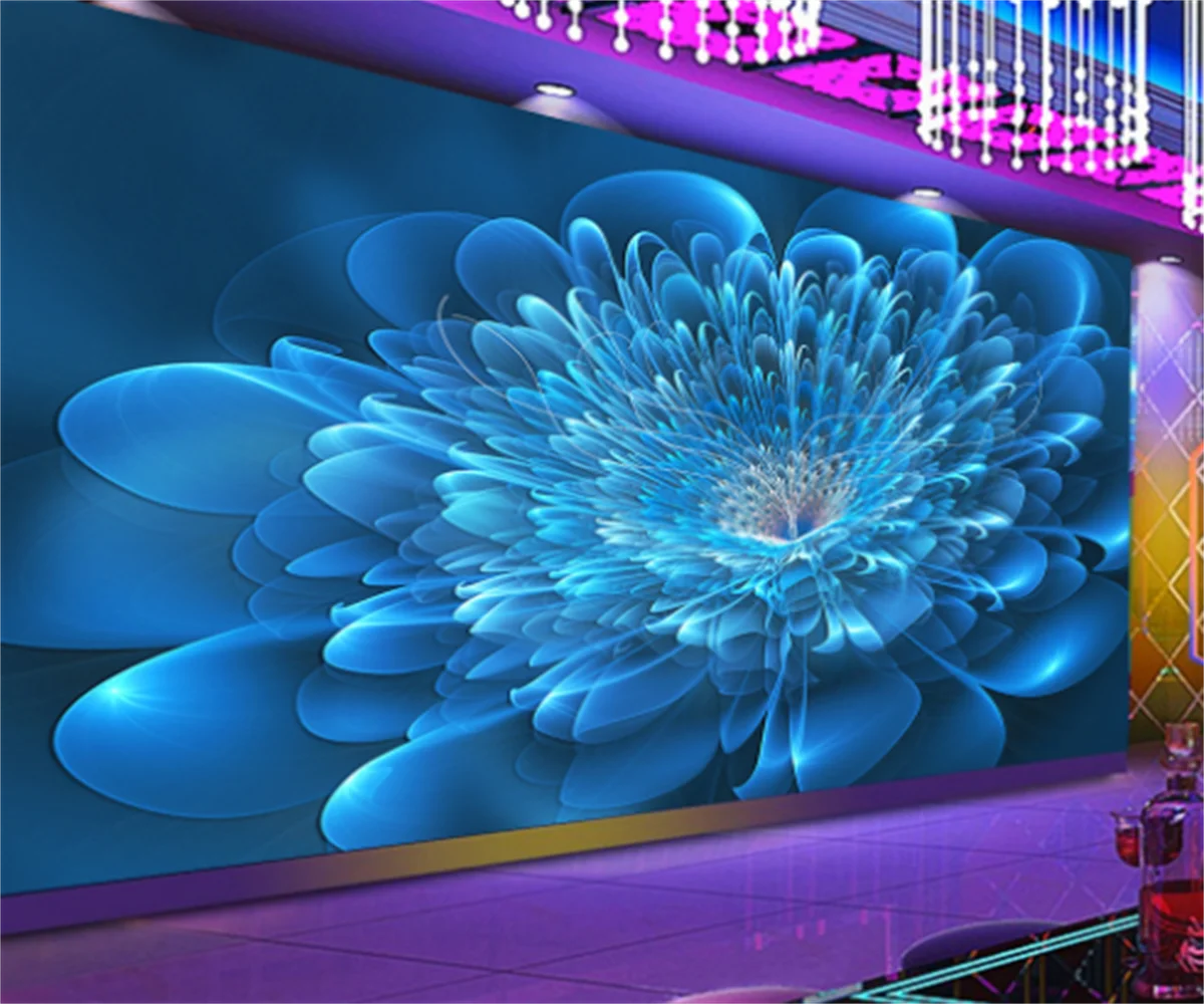 

Красочный бар KTV ночной клуб интернет кафе игровой зал фотообои любого размера с 3D инструментами