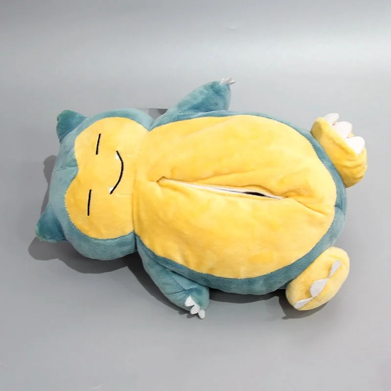 30*20*10cmPlush Snorlax набор бумажных полотенец в форме коробки милые мягкие куклы в виде животных Высокое качество Горячая Новинка реалистичные Рождественский подарок для детей