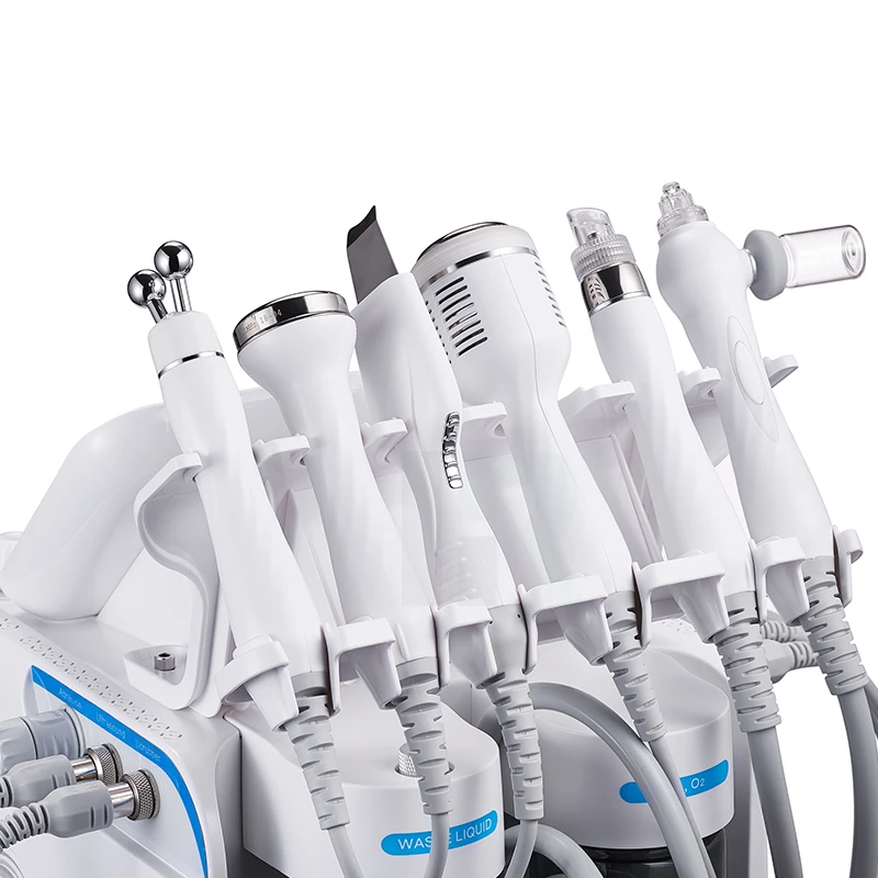 6 In 1 Water Dermabrasion Machine RF Spa Facial Hydro Facial Microdermabrasion Machine Water Dermabrasion Beauty Instrument