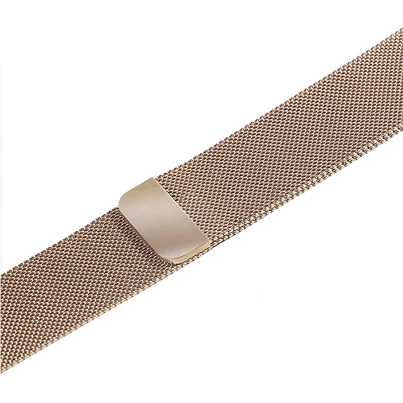 Vintage gold Миланский ремешок для наручных часов Apple watch, версии 44 мм 40 мм наручных часов iwatch, ремешок watch series 5 4, 2, 3, ремешок 42 мм, 38 мм, версия в едином положении во время занятий легкой атлетикой, браслет для часов Apple 5 Аксессуары - Цвет ремешка: Vintage gold