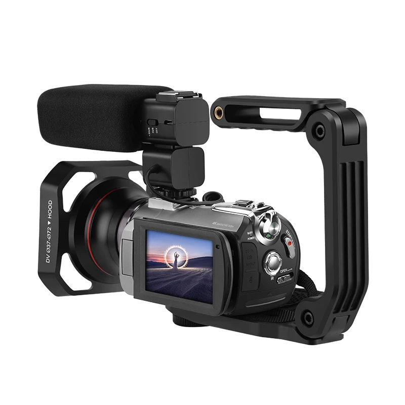Camcorder Video Camera 4k Professional Ordro AZ50 64X Digital Zoom Night Vision WiFi Filmadora for YouTube Vlog Blogger