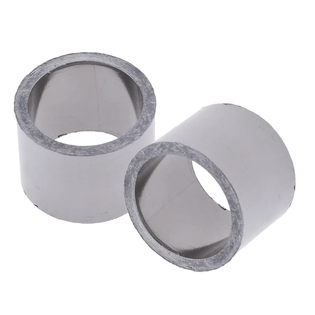 2x Exhaust Pipe Gasket For Dirt/ Bike/ATV/Scooter Muffler OD48mm ID38mm
