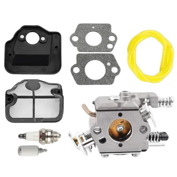 

Replacement Chainsaw Carburetor Kit For Husqvarna 36 41 136137 141 141 142 Garden Power Tools Fuel Filter Gaskets