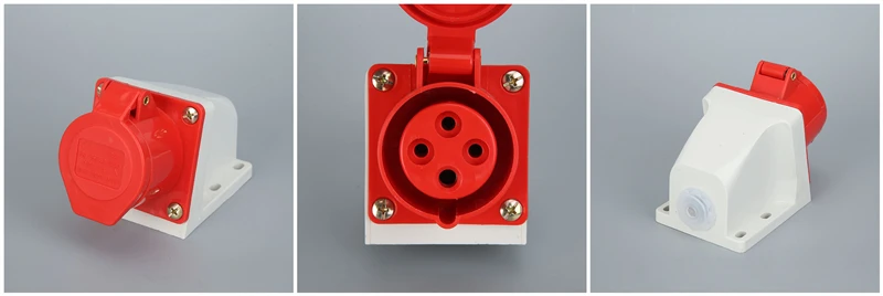 240 V 415 V & 110 V Industrial Plugs Prises Connecteurs IP44/TERRE CONTACT position 