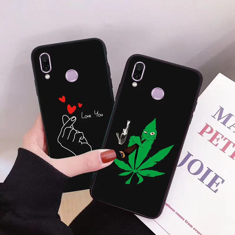 

Phone Case For Huawei Nova3/2/P10Lite Cute Simple Line Soft Silicone TPU Cover For HuaweiNova3i/PSmart Plus Coque Frosted Fundas