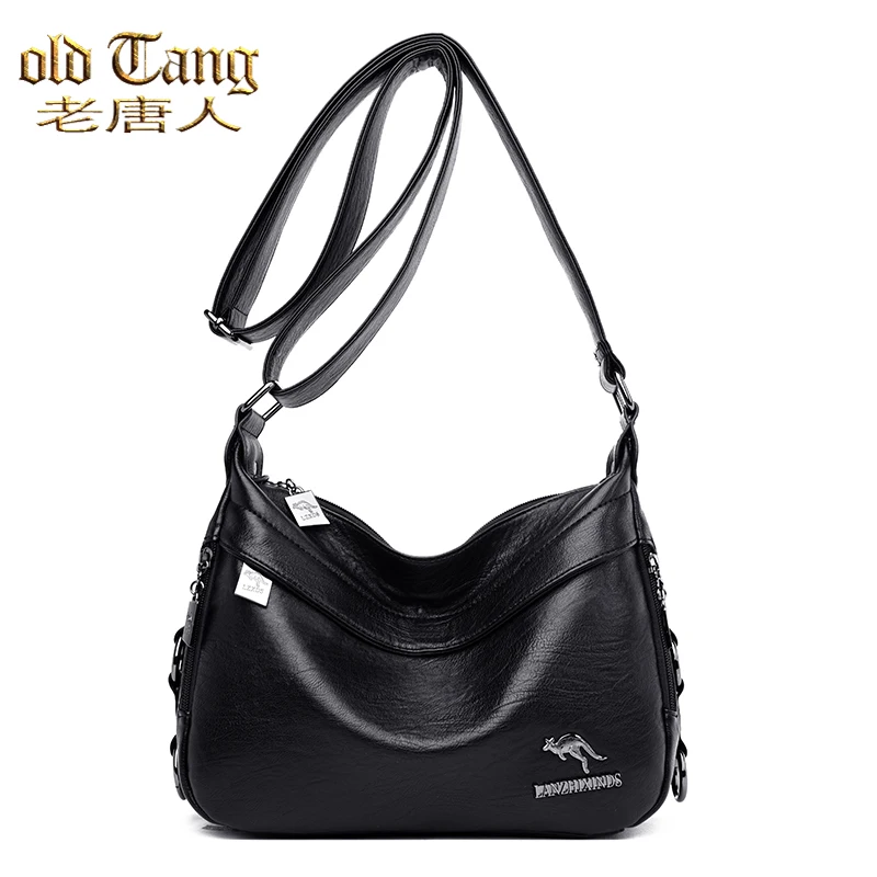 

OLD TANG Large Capacity Luxury Handbags Women Bags Designer Female Leather Shoulder Crossbody Bags For Women 2020 Sac A Main