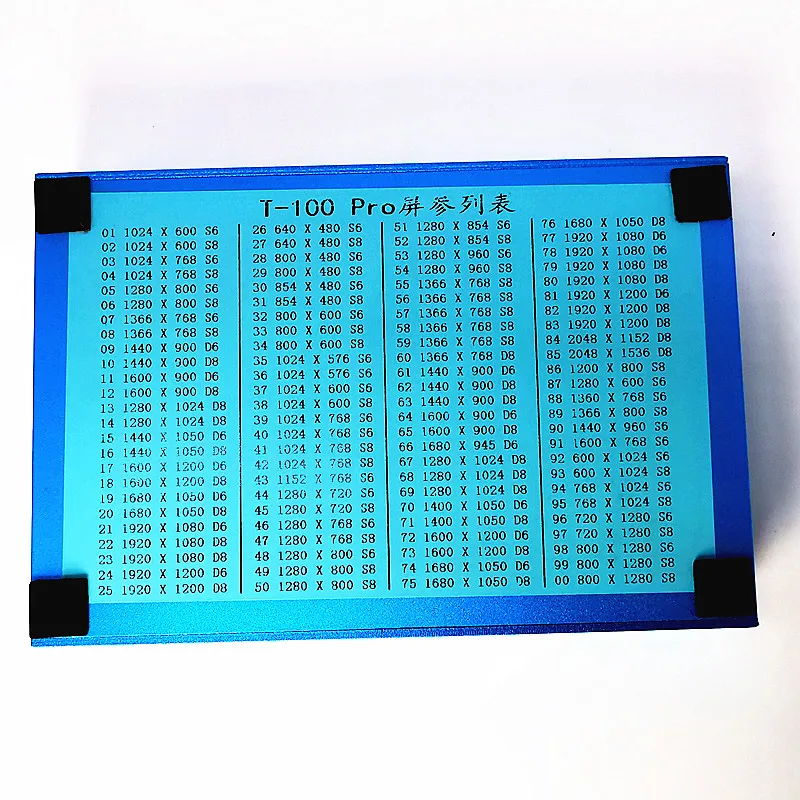 LVDS lcd инструменты для тестирования встроенные 100 видов программ на выбор поддержка 7-8" ЖК-экран программы кабели инвертор LVDS