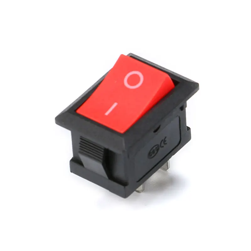 1PCS KCD1 2PIin 3Pin Boat Car Rocker Switch 6A10A 250V125V AC Red Yellow Green Blue black Button Best Price KCD1 (16)