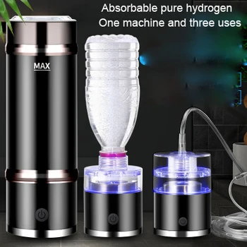 

Hydrogen Rich Water Bottle lonizer Alkaline Generator Stainless SteelHydrogen Thermal Cup with Ozone Residual Chlorine Exhaust