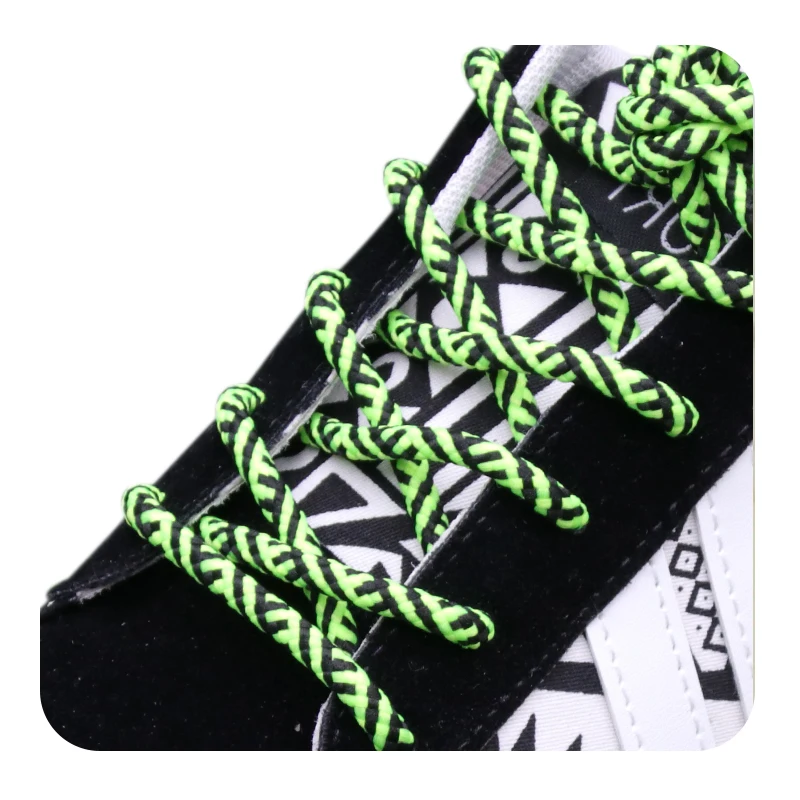 Купить Coolstring A Pair 5MM Round Type Polyester Shoelaces High Quality For Unisex Men Women Sneakers Adult Kid Causal Boots Ropes  Обувь | Shoelaces (4001006702227)