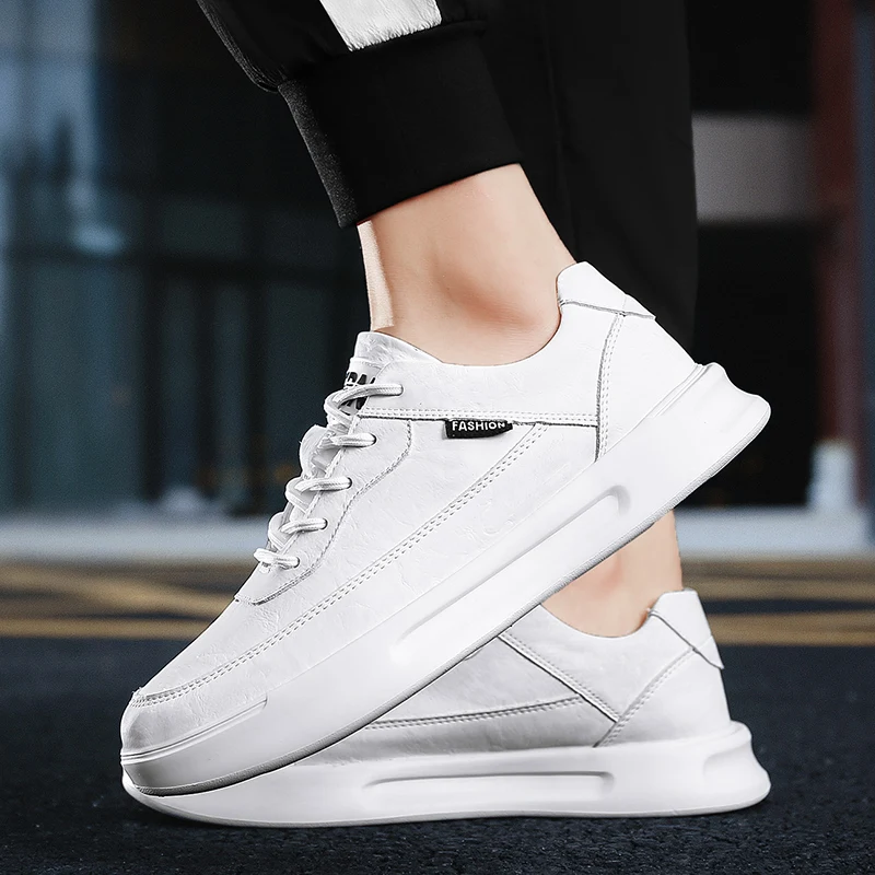 white business casual shoes
