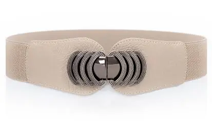 H3297 пояс женский корейский эластичный широкий ремень Женская модная универсальная сумка для камеры британская винтажная Женская Талия уплотнение - Цвет: Khaki