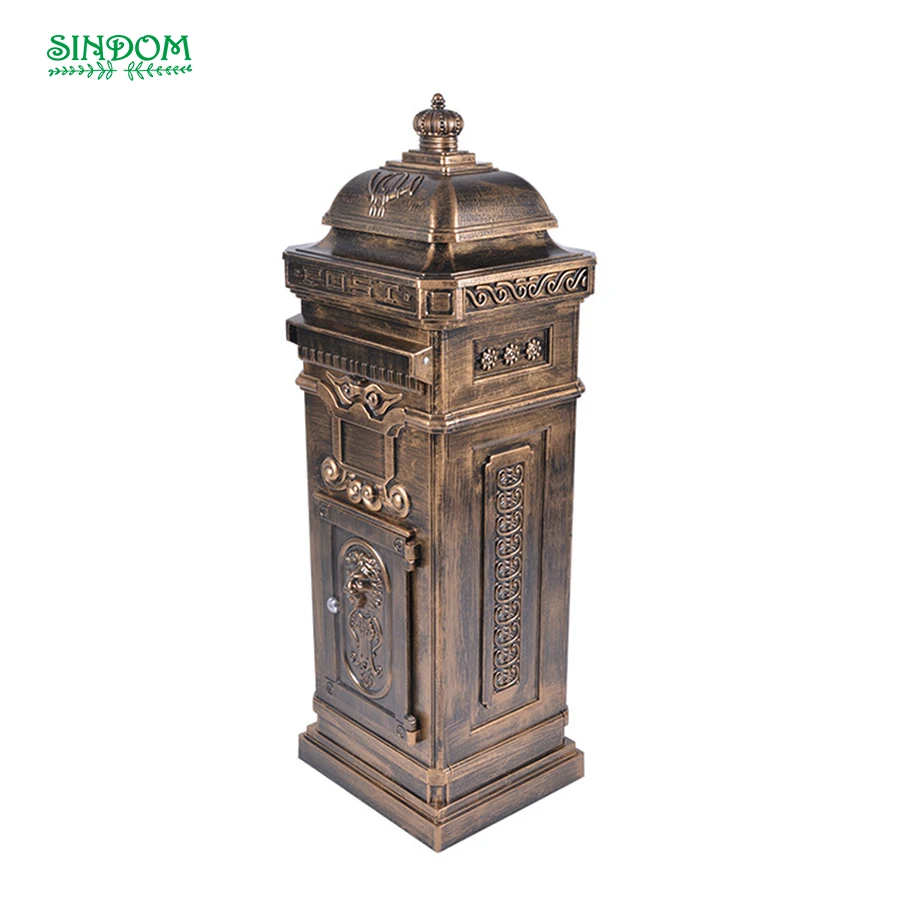 Rural Garden Villa Letter Box Mailbox Outdoor Street Mailboxes for Apartment