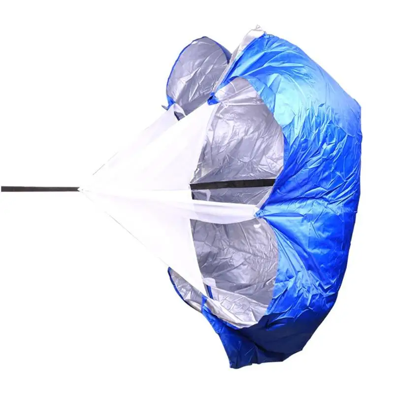 Полиэфирный футбольный зонтик высокого качества, парашют сопротивления, регулируемый пояс, бегущий взрывной силы, скоростной зонтик
