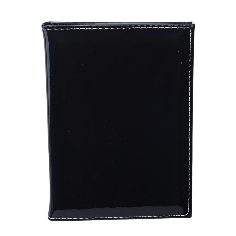 Black 1 шт., Обложка для паспорта, дизайнерский женский ID держатель для карт, дорожный держатель для карт Чехол для карт, кошелек для документов - Цвет: Black