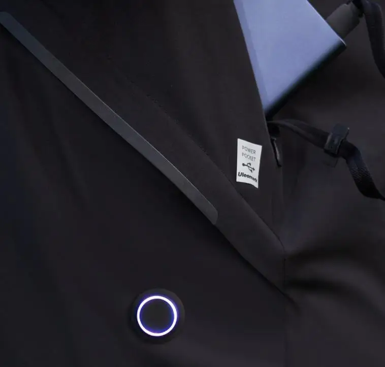 xiaomi Uleemark smart fever Двусторонняя одежда 3,0 мужская куртка на гусином пуху Двусторонняя одежда теплая куртка высокого качества