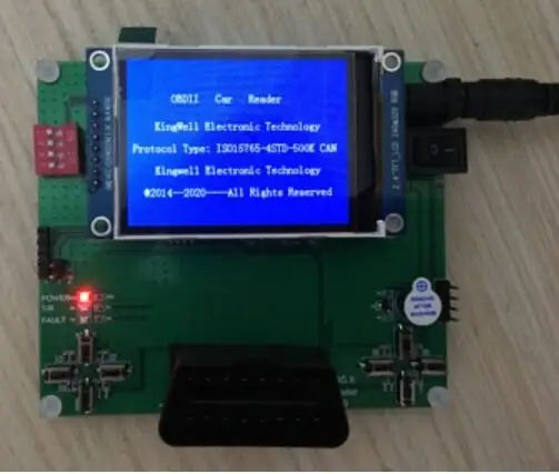 US $149.99 For OBD2TFTLCD Diagnostic Development Board OBD2TFTLCD Reader Development Board STM32 Development Board
