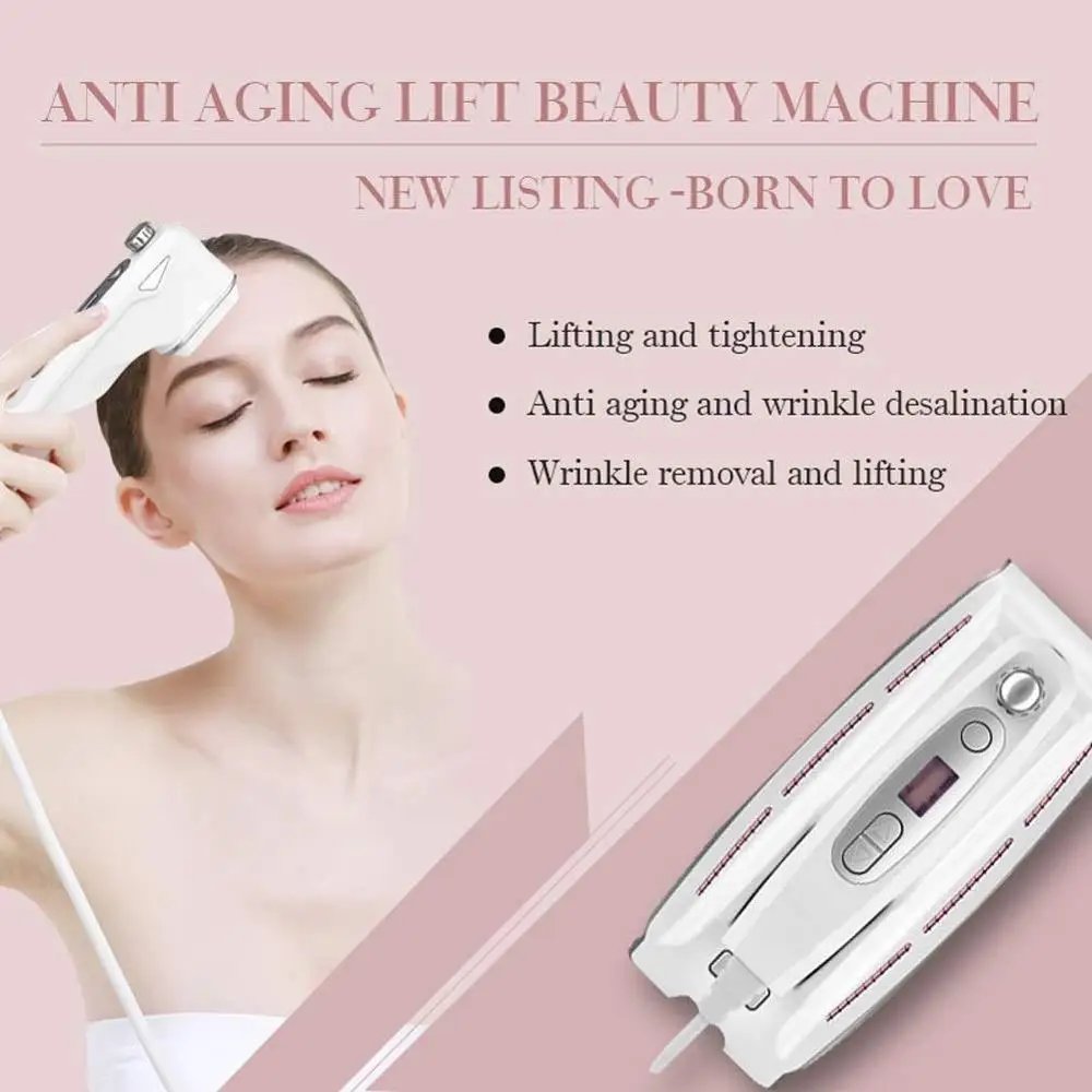 Биполярный мини массажер Beauty Star HIFU ультразвуковой радиочастотный Массажер для