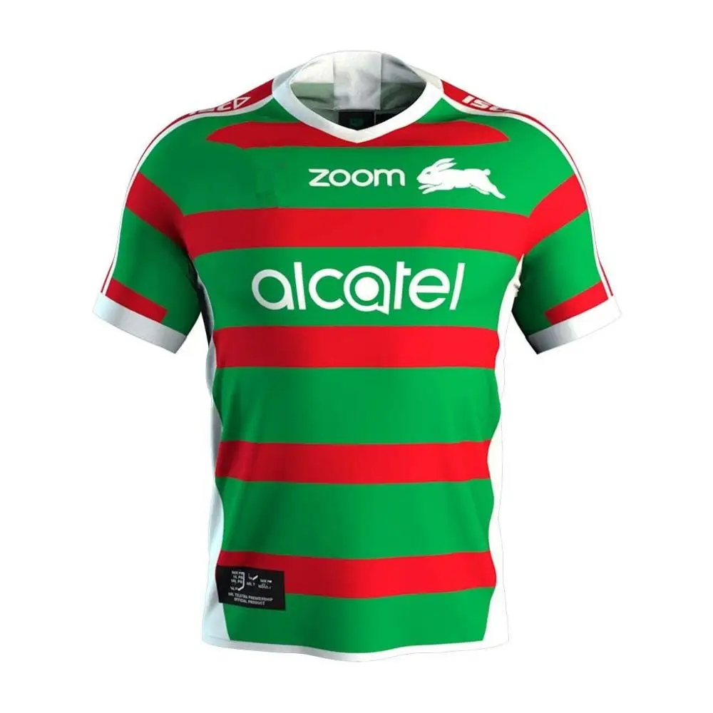 Футболка для регби из южной сиднеи RABBITOHS Размер: S-3XL напечатано на заказ имя номер качество идеальное - Цвет: 2019 AWAY