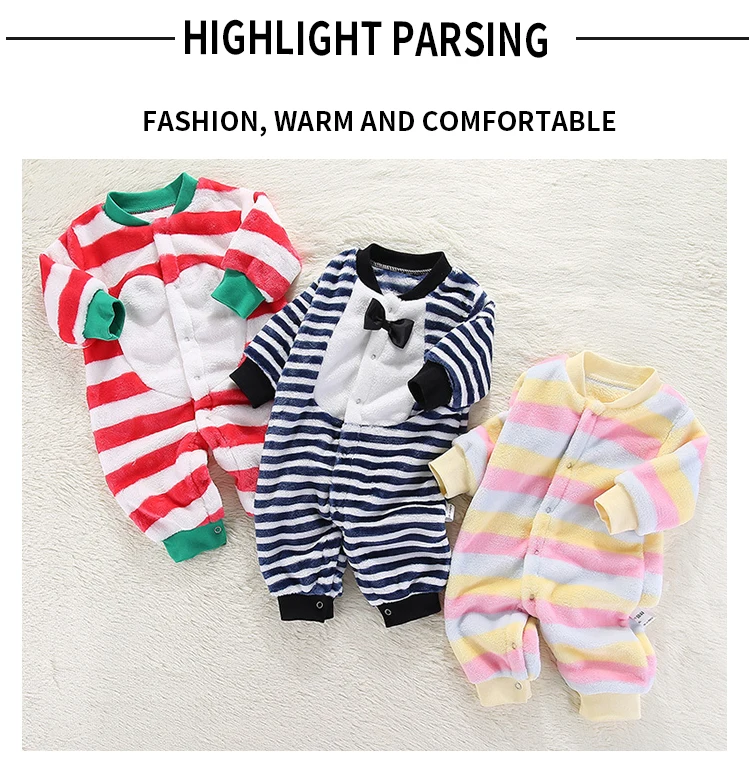 法拉绒多色家居服哈衣_02