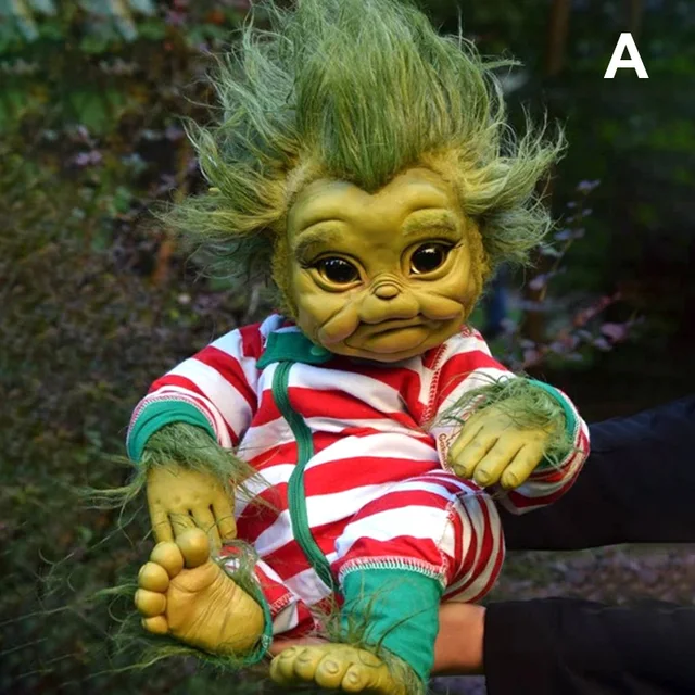 baby grinch reborn doll for sale