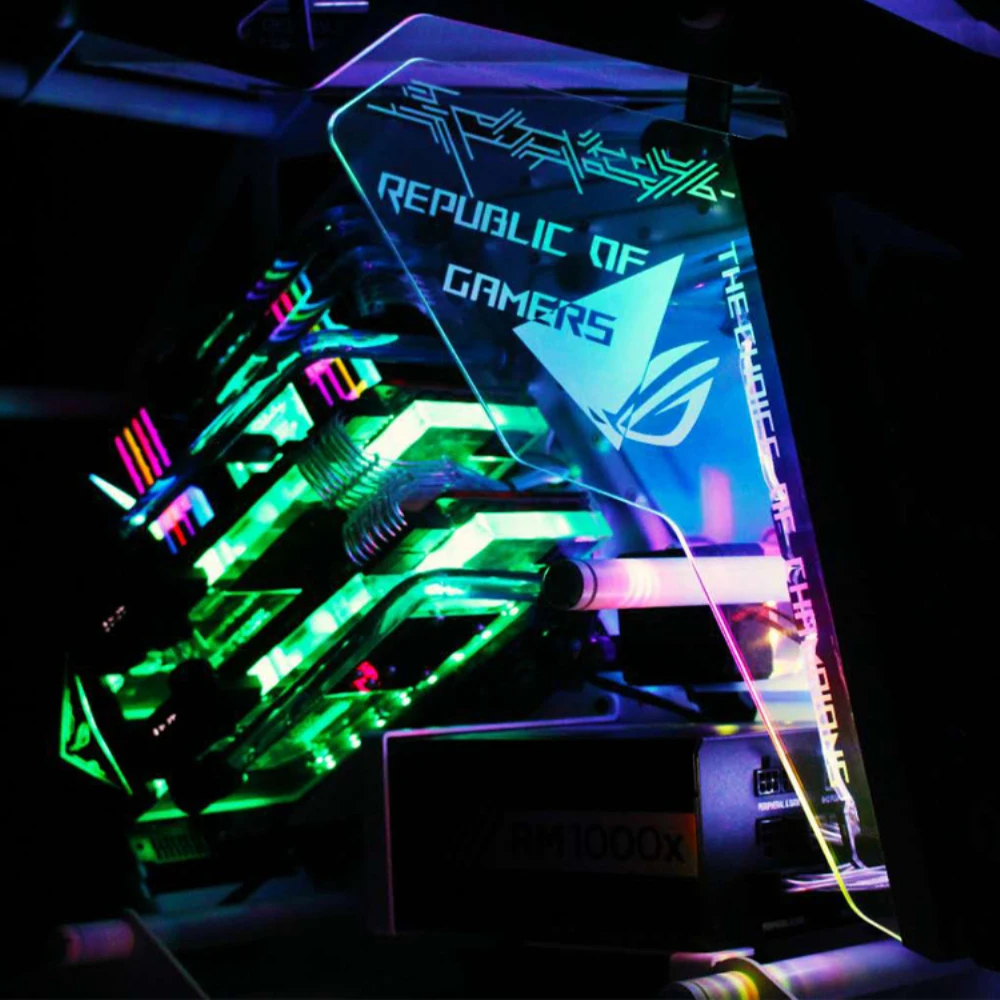 Gabinete Caso PC, AURA SYNC ROG DIY
