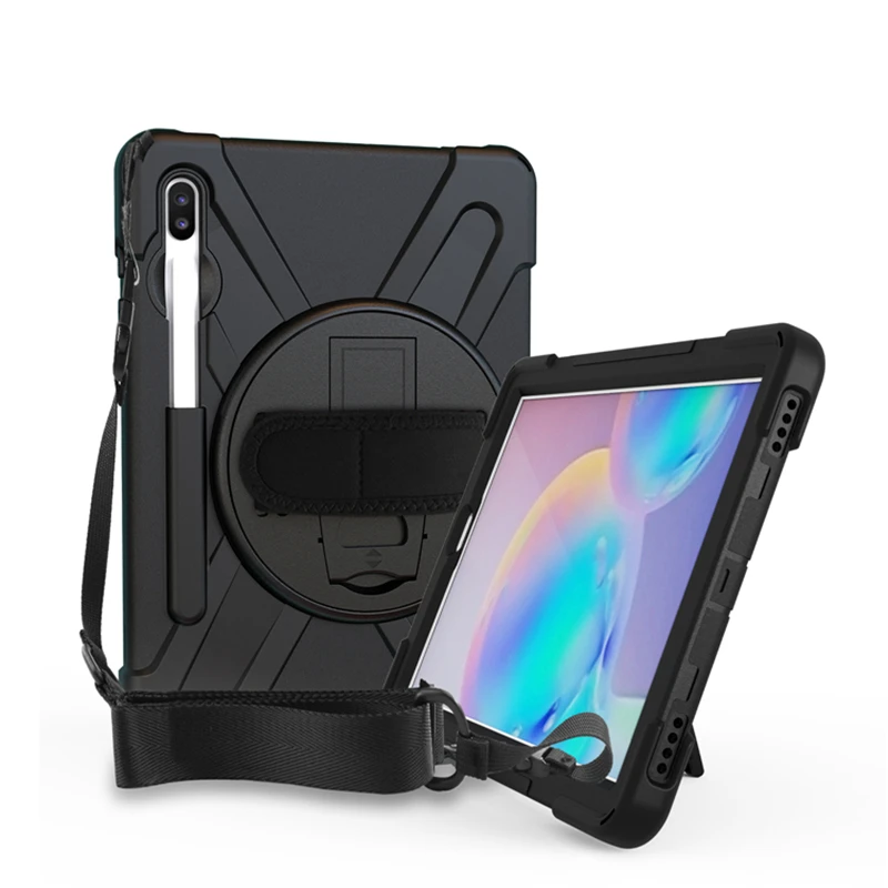 Чехол для Samsung Galaxy Tab S6 10 5 дюйма 2019 SM T860 T865 Прочный Гибридный чехол подставка