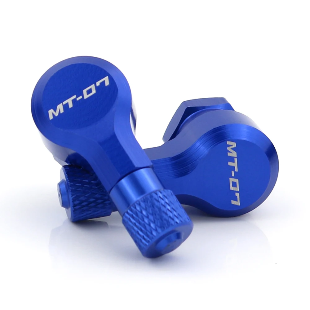 Motorcycle Front and Rear CNC Wheel Tubeless Tire Valve Stems 90 Degree 11.3mm Fit For Yamaha MT-07 MT07 MT 07 | Автомобили и
