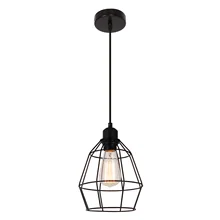 Поставка американский винтажный промышленный стиль творческие лампы бар лампа спальня люстра Лофт с одной головкой железа Droplight