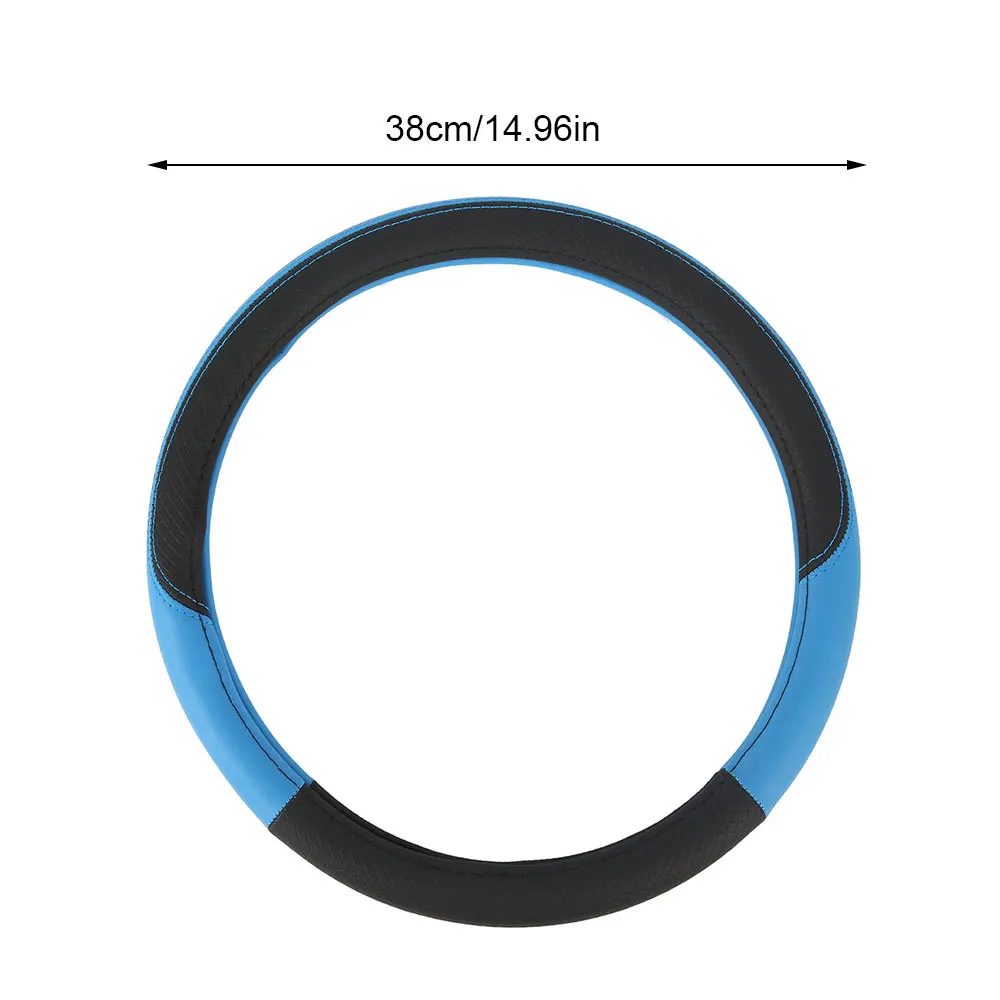 Car Steering Wheel Glove Cover Automobile steering wheel cover appropriate for kia Ceed Rio K2 K3 K4 K5 Picanto Sportage Rio 3