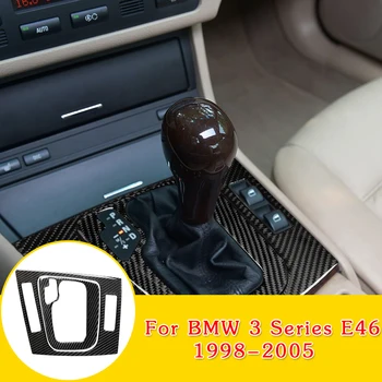 

Panel Gearbox trim Cover Sticker For BMW E46 98-05 LHD Decal Decor Auto 1pc