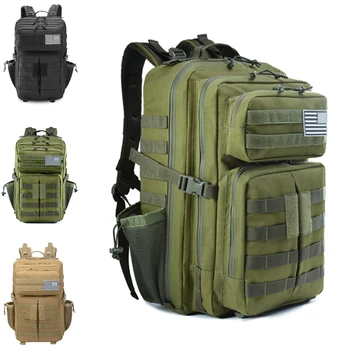 

Tactical Camouflage Backpack Military Climbing Camping Hiking Trekking Rucksack Travel Outdoor Camo Sport Bags
