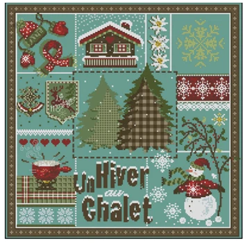 

MM Gold Collection Counted Cross Stitch Kit Cross stitch RS cotton with cross stitch no print lafei style 1-S