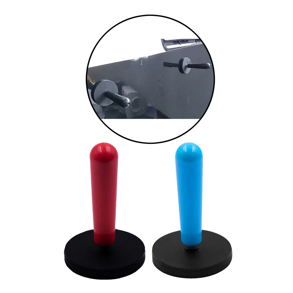 Vehicle Car Wrap Vinyl Film Install Fix Tools Foil Holder 65x43mm Gripper Magnets Holder Red Blue