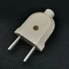 White  AC 250V 10A/16,EN,EU,Round 2 Pin 4.0mm Power Cord Connector,Electrical Plug,Detachable Plug ► Photo 3/5