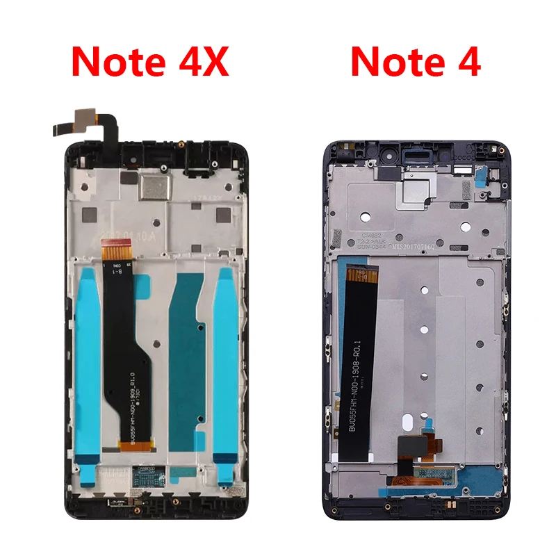 AAA Качество для Xiaomi Redmi Note 4x ЖК-дисплей сенсорный экран дигитайзер сборка для Note 4 глобальная версия/Snapdragon 625 lcd