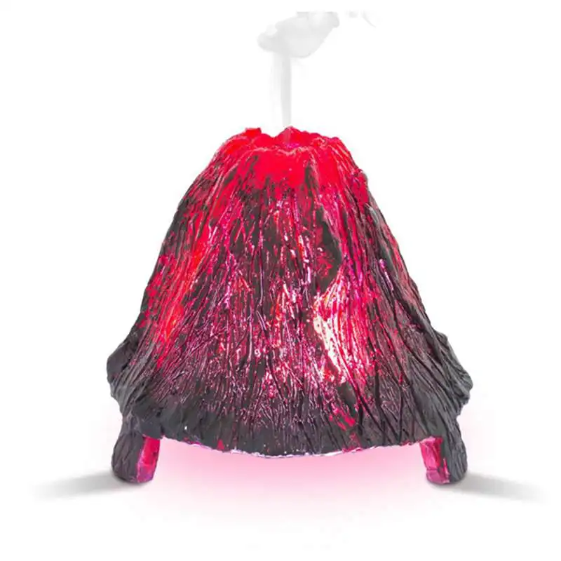 

Air Humidifier Mini Volcano Essential Oil Diffuser 90ml Capacity with Adjustable Mist Mode Waterless Auto Shut-off and 7 Color N