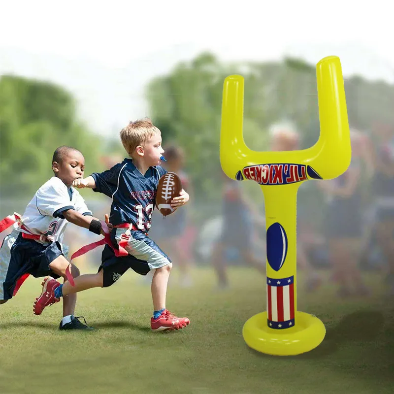 

Inflatable Rugby Ball jia ye PVC Inflatable Children Toy Ball Gate Ball Outdoor Football Basketball Stand