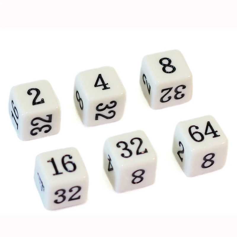 10 Pcs Set 6 Sided Multiple Dice 2 4 8 16 32 64 Funny Puzzle Game Send Children Education Dice 15 8mm Dice Aliexpress 10 Pcs Set 6 Sided Multiple Dice 2 4 8 16 32 64 Funny Puzzle Game Send Children Education Dice 15 8mm Dice Aliexpress