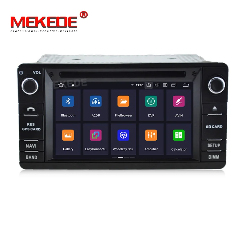 Clearance MEKEDE HD 4G RAM Android 9.0 Car Radio DVD Player Multimedia For Mitsubishi OUTLANDER XL Car Audio gps navigator 2