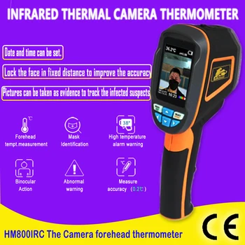 

Dual Visual Thermal Imaging Infra-red Thermoscope with Abnormal Temperature Alarm Fever Warning Smart Thermometer Thermal Camera
